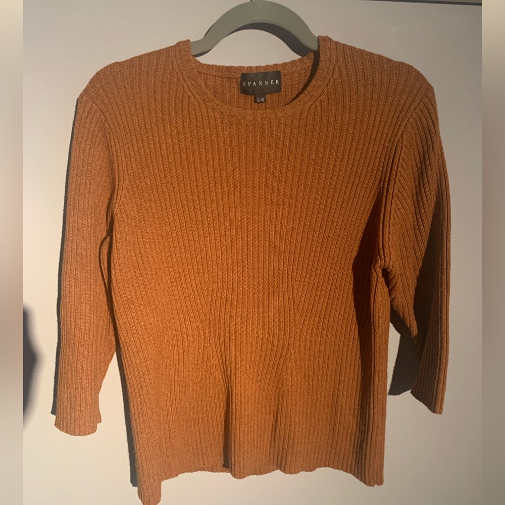 3/4 length sleeve sweater